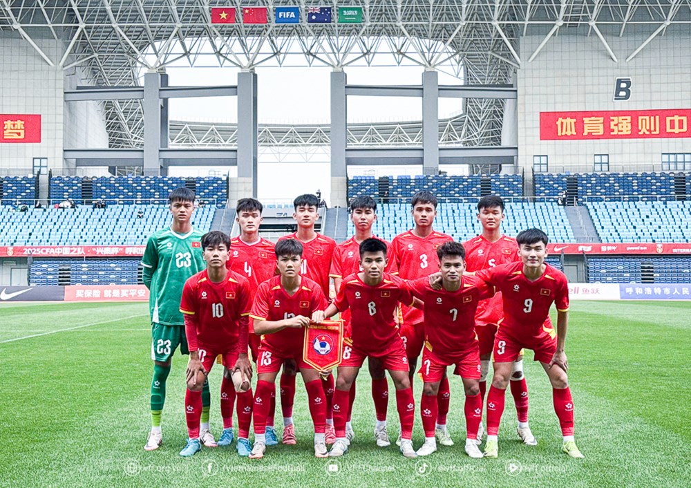 U16 Việt Nam Cầm Hòa Chủ Nhà Trung Quốc 2-2 Thuyết Phục